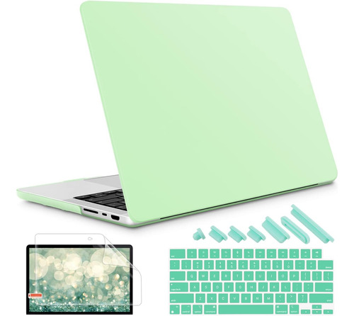 Funda Rígida May Chen Para Macbook Pro 16  2485 Light Green