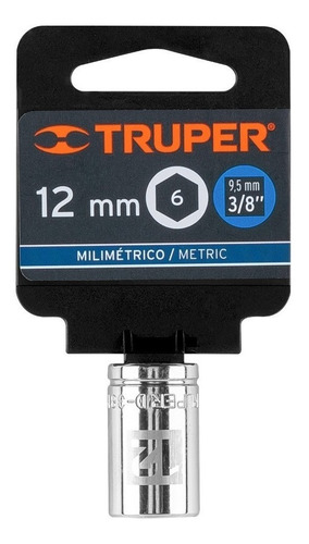 Dado 6 Puntas Cuadro 3/8p De 12 Mm 13676 Truper