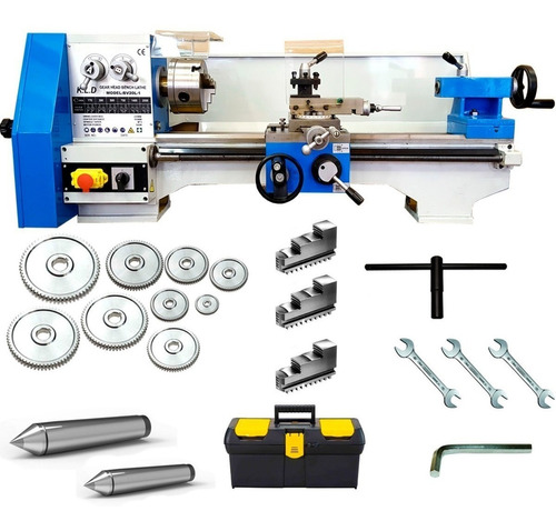 Torno Mecanico Paralelo Para Metales 520 Mm Motor 3/4hp Kld