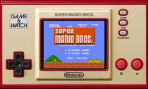 Comprar Nintendo Game & Watch Super Mario Bros.  Color Rojo Y Dorado