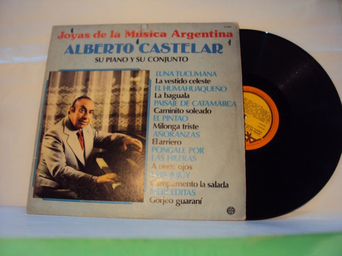Vinilo Lp 56 Joyas De La Musica Argentina Alberto Castelar