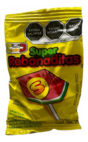 Súper Rebanadita 25gr