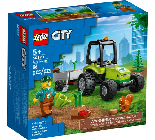 Lego City 60390 Tractor Forestal 86 Piezas