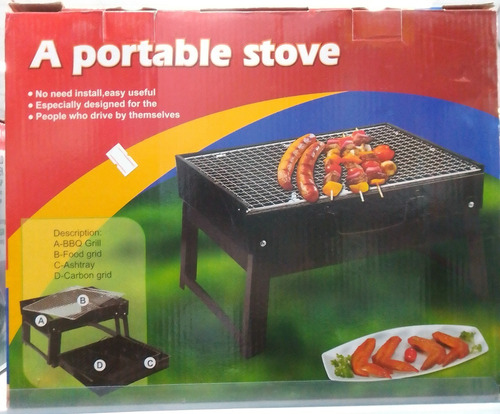 Mini Parrilla Asado Bbq Envio Gratis