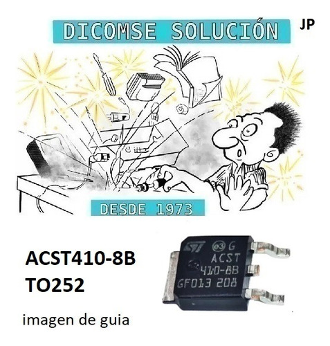 Triac Acst410-8b  Acst4108