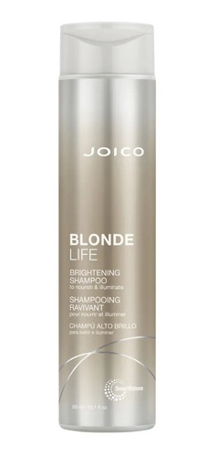 Shampoo Blonde Life Brillo Al Cabello Rubio Joico 300 Ml