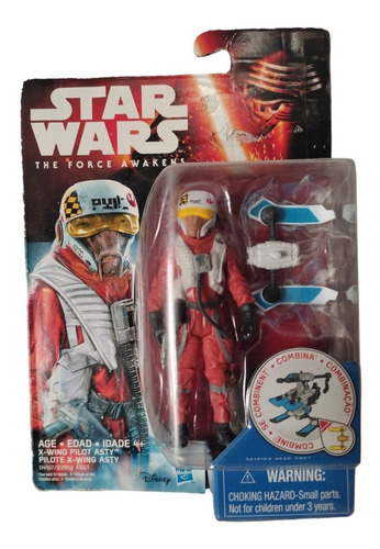 Asty Piloto X-wing  Star Wars The Force Awakens Hasbro 