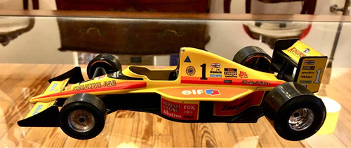 Burago Formula F1. Década Del 90 Amarillo Y Anaranjado