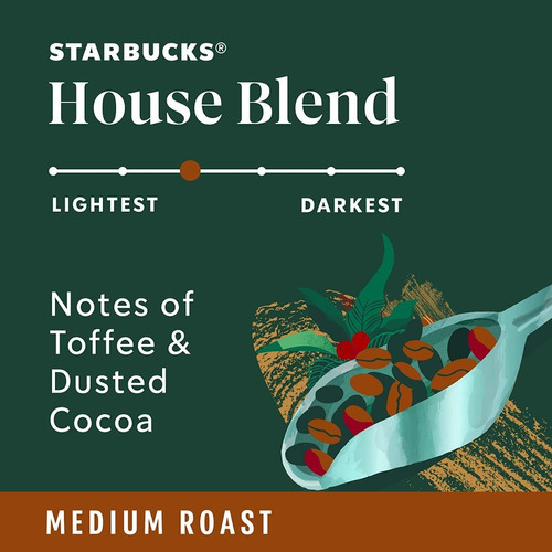 Cafe Molido Starbucks House Blend .510 Grs / 18 Oz