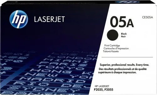 Toner Hp Ce505a  Hp 05a Laserjet Black Print Cartr