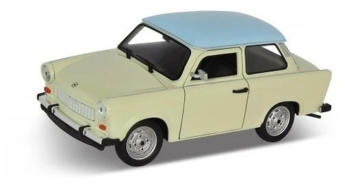 Trabant 601 Carro Clasico Mini Escala 1:24 Welly 15 Cm Largo