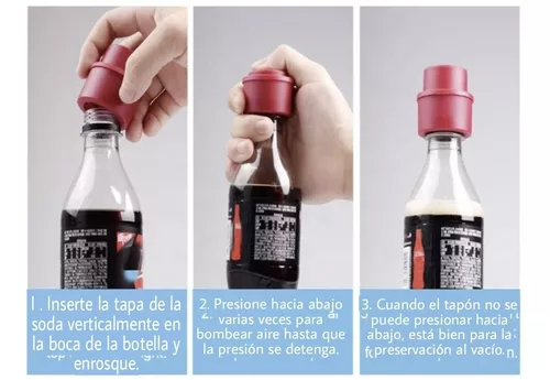 Cómo hacer que la tapa de una botella salga disparada por la presión