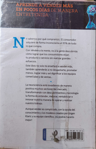 Véndele A La Mente: Neuro Ventas - Jürgen Klaric