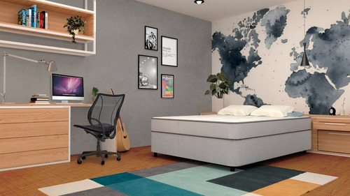 Imagen 6 de 6 de Cama Americana Flex Therapedic 2 Plazas