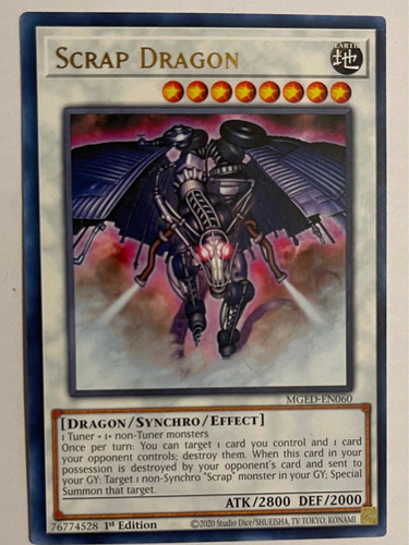 Yugioh! Scrap Dragon Mged-en060