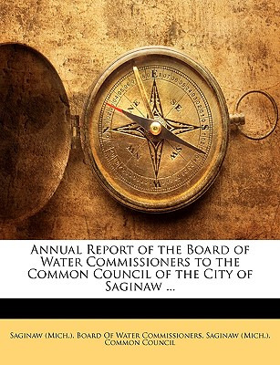 Libro Annual Report Of The Board Of Water Commissioners T...