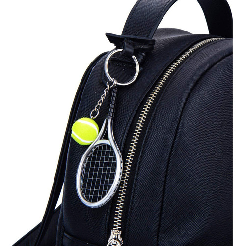 A Juego De Llaveros Con Miniraqueta De Tenis Para Sports Rs