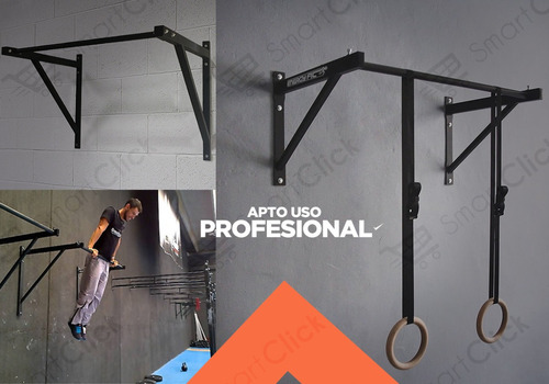 Barra Dominadas Crossfit Pull Up Reforzada Profesional 121cm