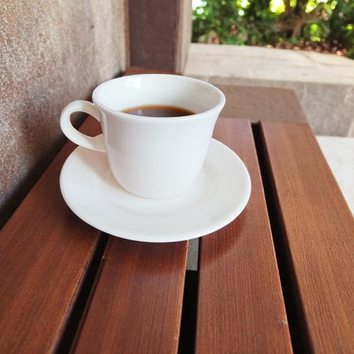 Taza Y Plato Nevada Para 5 Personas 10 Piezas Corona Blanco Nevada