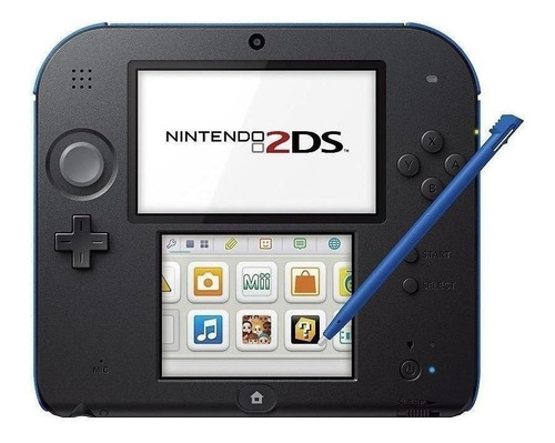 Nintendo  3DS 2DS New Super Mario Bros. 2 color  azul y negro