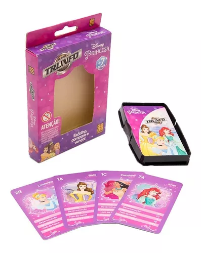 Jogo - Trunfo das Princesas - Disney - Grow