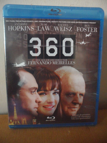 360 Blu Ray Movie Pelicula Rachel Weisz Anthony Hopkins