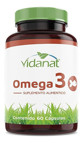 Omega 3 60 Cápsulas Para Dieta Y Evitar Enfermedades