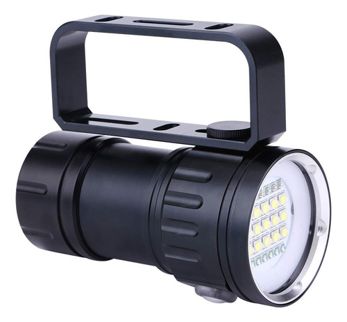 Linterna Buceo 18000 Lumene Ipx8 Impermeable Antorcha Luz Ft