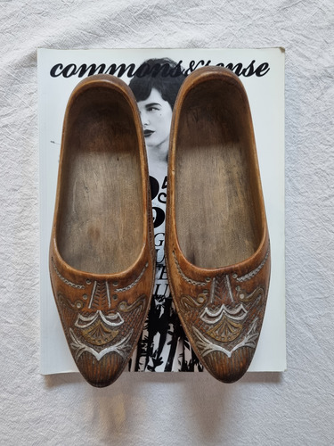 Zapatos Madera Vintage Decorativos Antiguos Vitrina