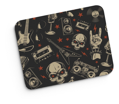 Mouse Pad  Calabera Rock M267 Personalizable
