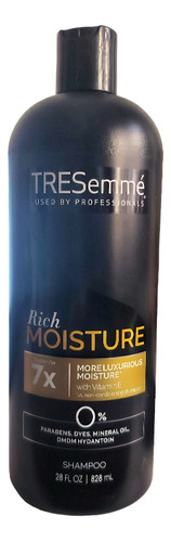 Shampoo Tresemmé Rich Moisture 828 Ml Importado 