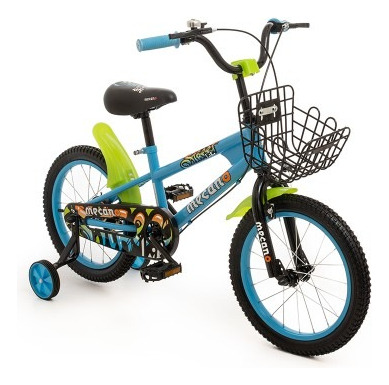 Bicicleta Love Street Rodado 16 Infantil Canasto Rueditas