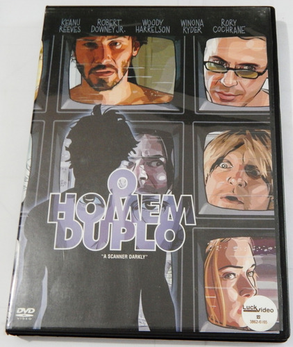 Dvd O Homem Duplo - Philip K. Dick - Ação Original (Usado)