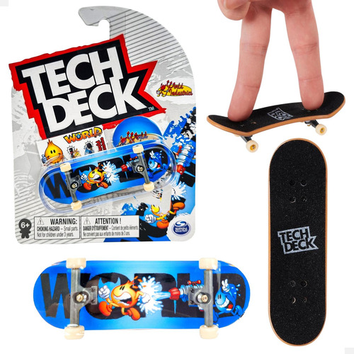 Skate De Dedo Profissional Tech Deck Miniatura Relic Series