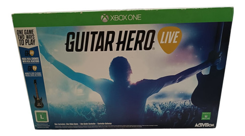 Guitarra Guitar Hero Live Xbox One + Dongle Usb Na Caixa (Usado)