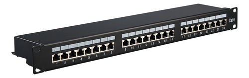 Switch De Red De Gabinete Gigabit Cat6ftp De 24 Puertos