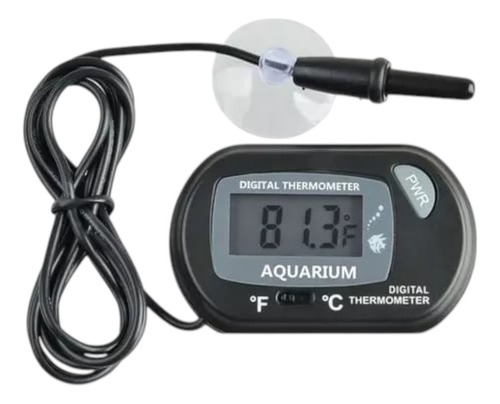 Termómetro Digital Con Sonda Para Acuarios En Grados C Y F