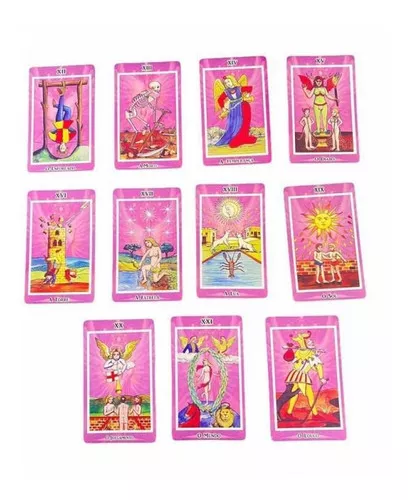 Baralho Tarot Cartas Ciganas Roxo Deck 36 Cartas Oráculo