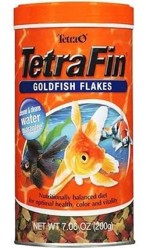 Tetra Fin 62gr Escamas Agua Fría Alimento Carassius Goldfish