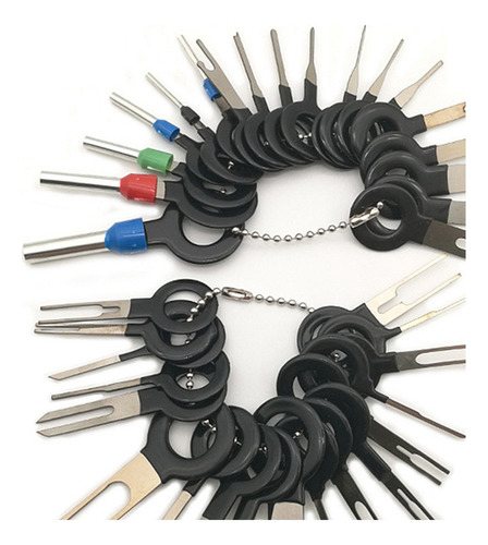 36x Plugue De Terminal Elétrico De Carro E Conector De Pino