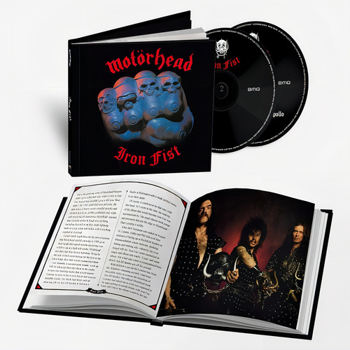Motorhead Cd Iron Fist 40th Anniversary Edition 2022 2-cds