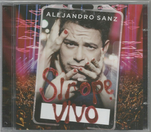 Cd+dvd Alejandro Sanz - Sirope Vivo [europeu]