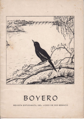 1954 Revista Boyero Arte Claudio Silveira Silva Rio Branco