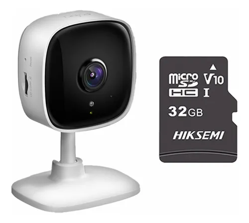 comprar Tp-link Cámara De Seguridad Para Interiores Tapo-c110-plus-32 Con Microsd 32gb Audio Bidireccional Alarma Con Luz Y Sonido 3mp Fácil Configuración Detección De Movimiento Y Notificaciones C110 Calidad