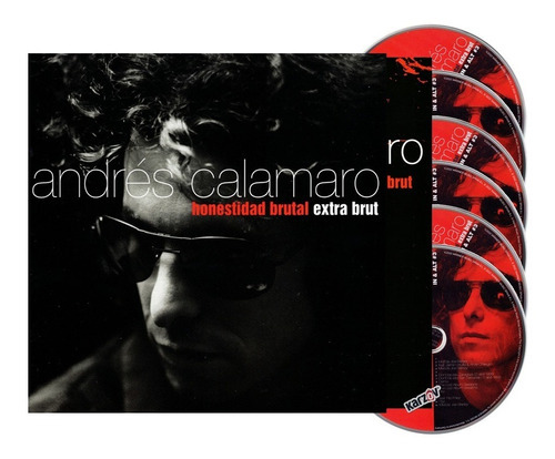 Andres Calamaro Honestidad Brutal Extra Brut Box 6 Discos Cd