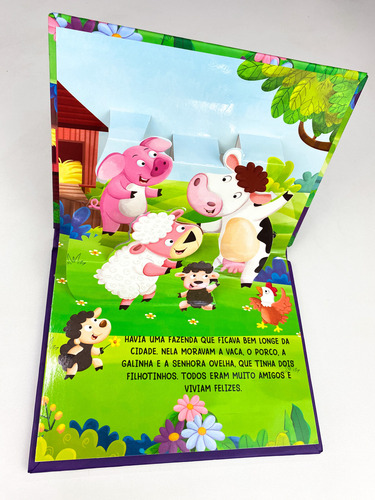 A Ovelha E Seus Amigos Livro Pop-up: Não Aplica, De On Line Editora. Possui, Vol. Na. Editorial On Line Editora, Capa Dura, Edição 1 Em Português, 2023