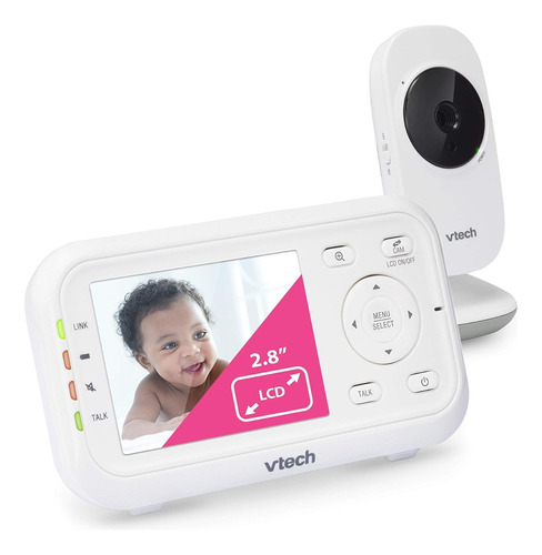 Vtech Vm3252 Monitor De Video Para Bebés Con 1000 Pies De L