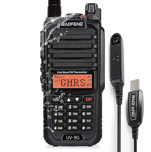 Ham Radio Baofeng S Uv-9g Gmrs Impermeable Ip67, S Bidir Yhr