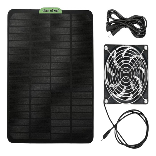 Waterproof Solar Powered Fan Kit 2024