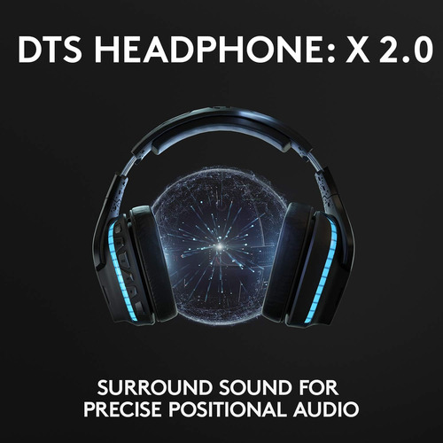 Logitech G935 Dts Inalámbricos: X 7.1 Subloración Subretro L